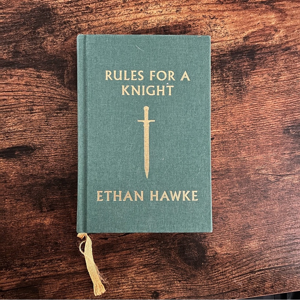 Rules for a Knight by Ethan Hawke Hardcover Book